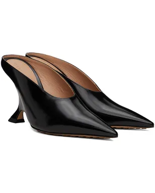 Bottega Veneta ブラック Rocket ミュールヒール - サムネイル4