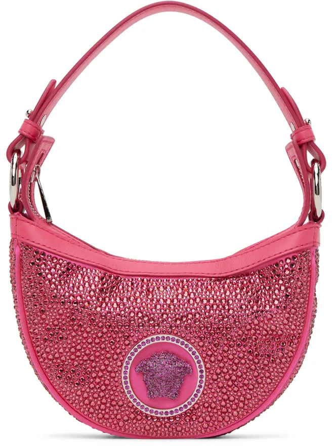 VERSACE VERSACE ミニ Repeat クリスタル バッグの商品画像
