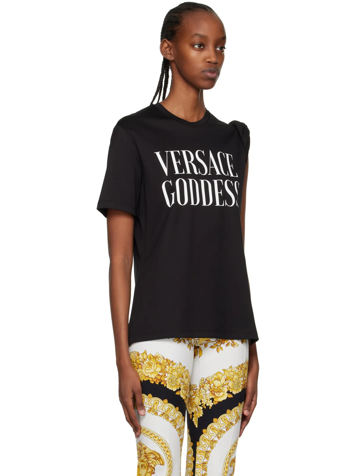 VERSACE Goddess Rolled Tシャツ - 画像2