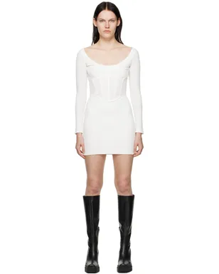 Dion Lee リブ コルセット ミニドレス - サムネイル1