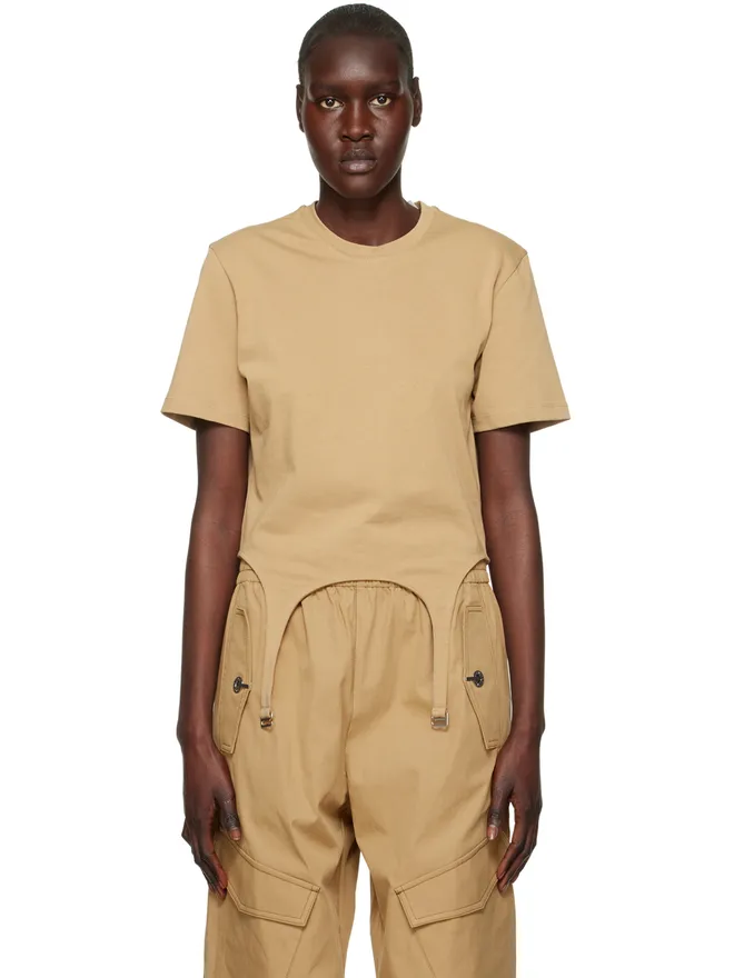 Dion Lee Dion Lee ガーター Tシャツの商品画像