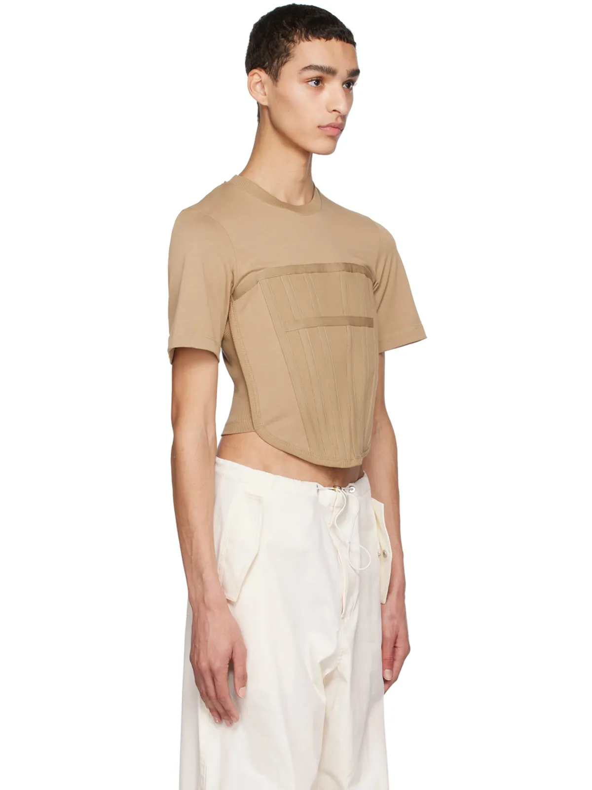 Dion Lee Corset Tシャツ - 画像2