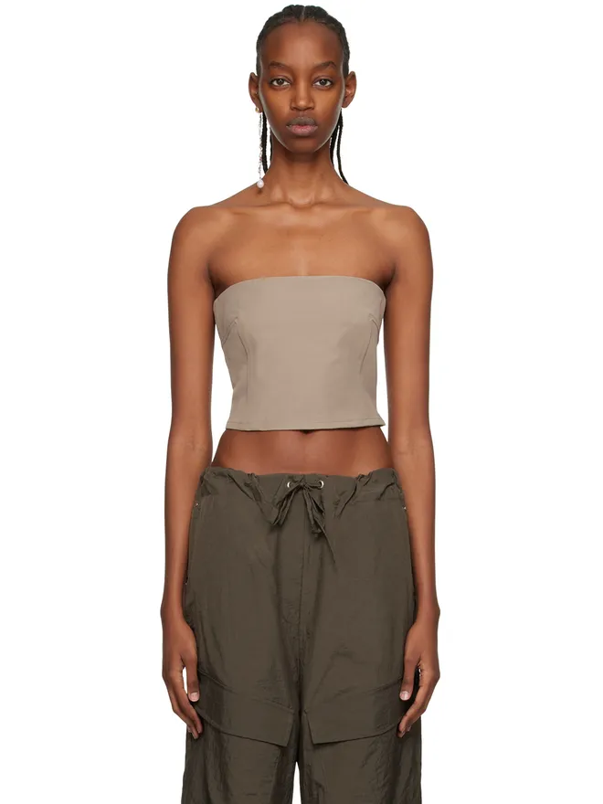 Paris Georgia Paris Georgia SSENSE Workカプセルコレクション トープ Audrey チューブトップの商品画像