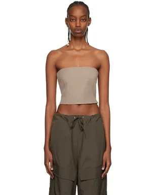Paris Georgia SSENSE Workカプセルコレクション トープ Audrey チューブトップ - サムネイル1