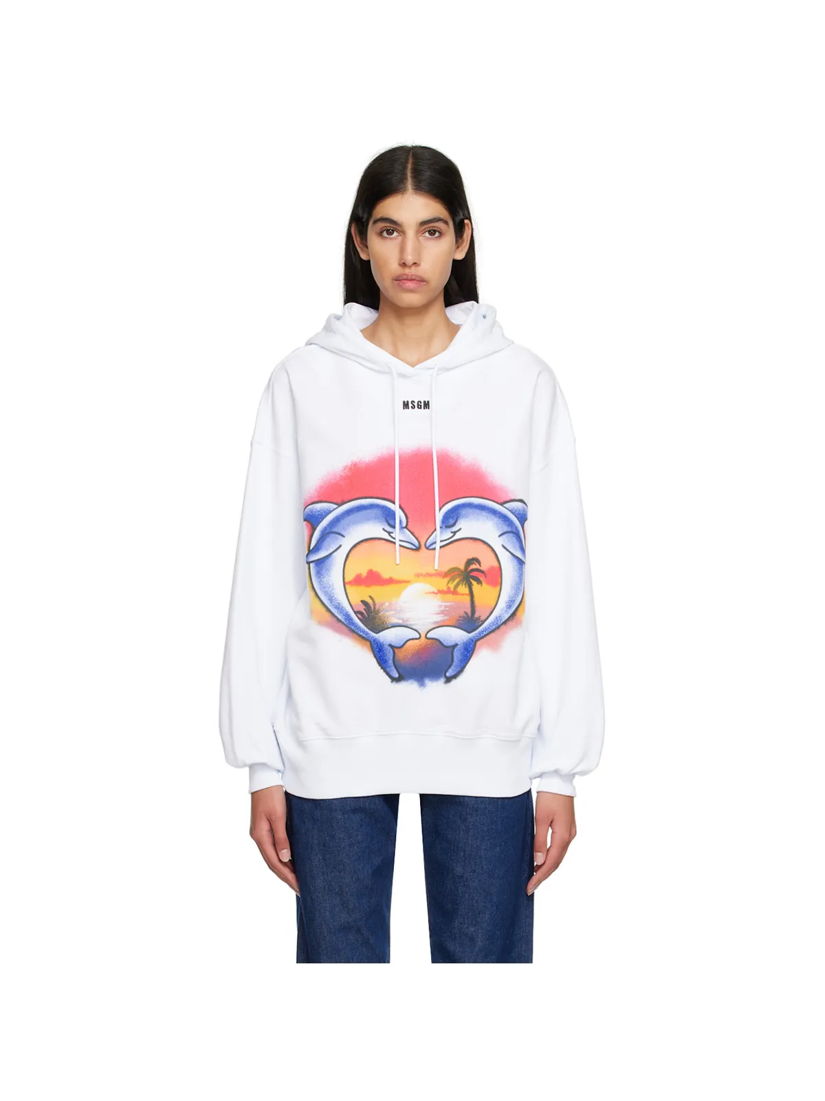 MSGM Dolphin フーディ - 画像1