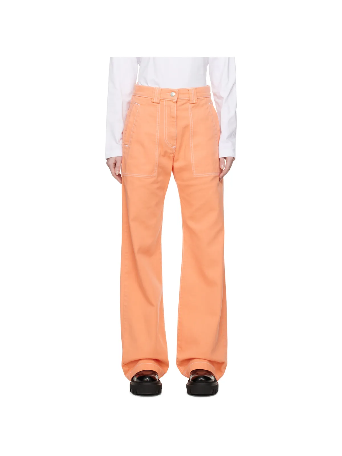MSGM バギージーンズ - 画像1