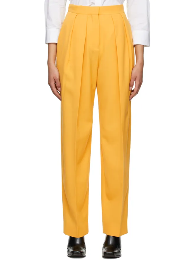 Stella McCartney Stella McCartney タックパンツの商品画像