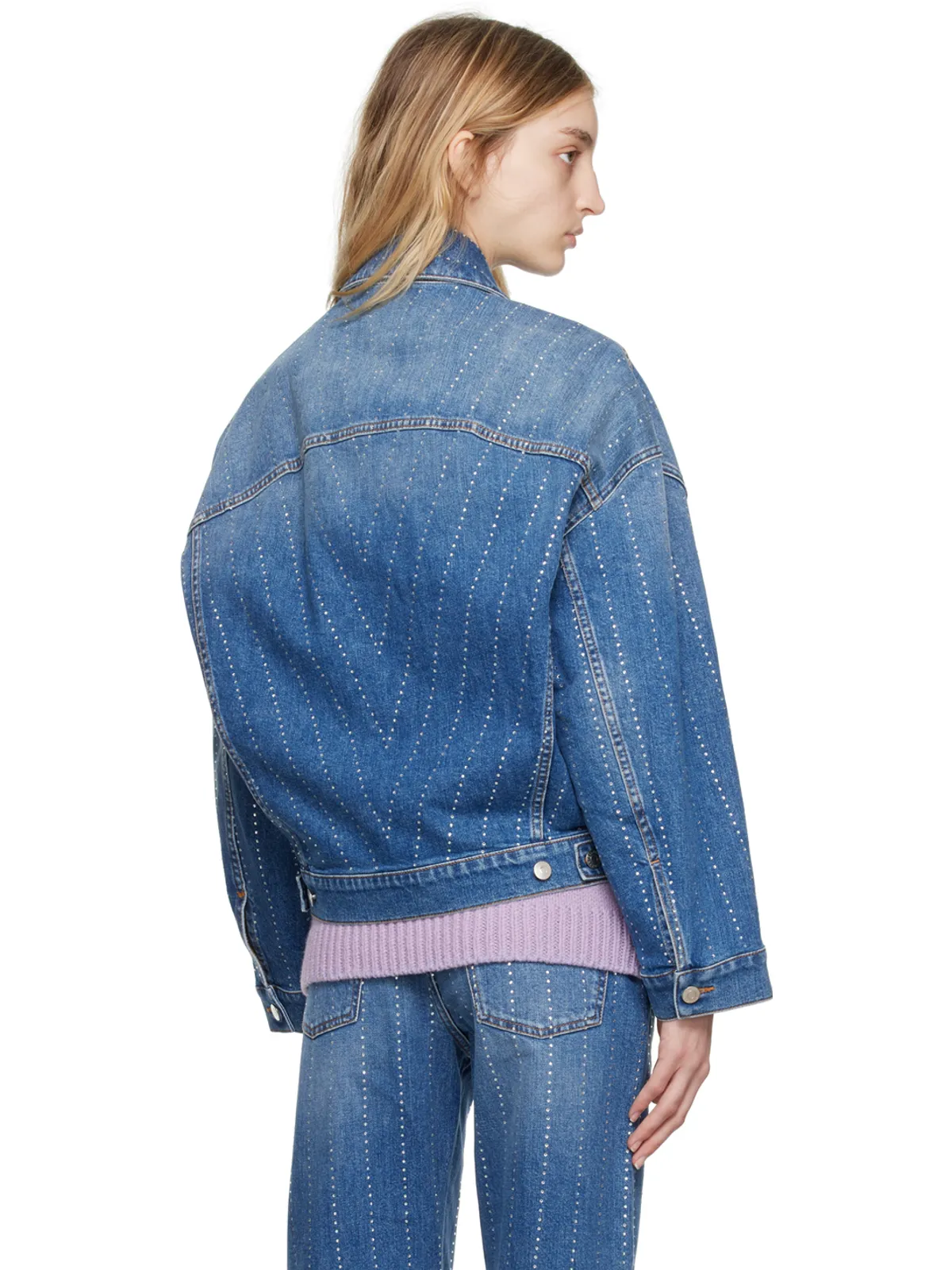 Stella McCartney オーバーサイズ デニムジャケット - 画像3