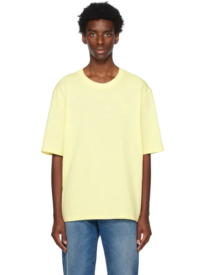 AMI Paris AMI Paris SSENSE限定 Ami de Cœur Tシャツの商品画像