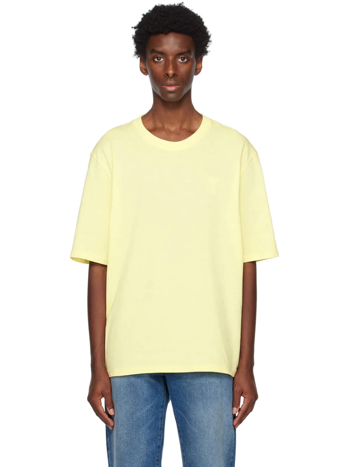 AMI Paris SSENSE限定 Ami de Cœur Tシャツ - 画像1