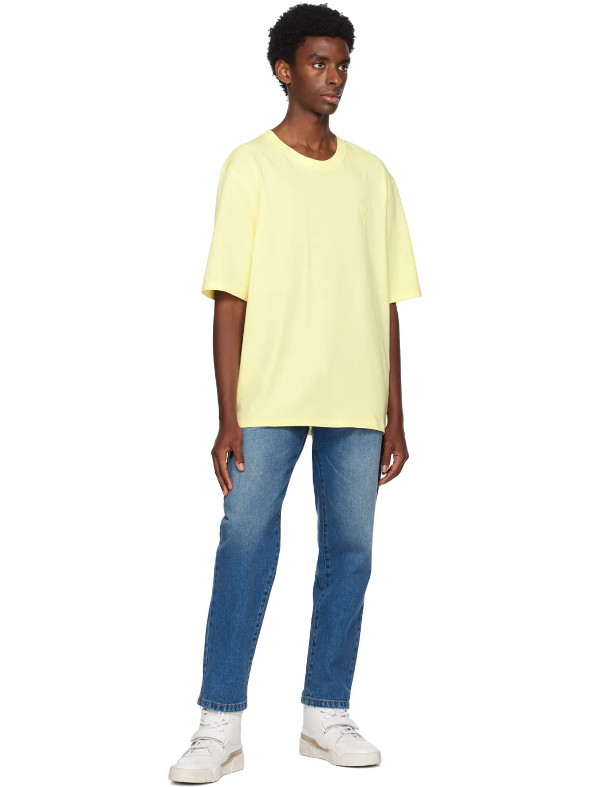 AMI Paris SSENSE限定 Ami de Cœur Tシャツ - 画像4