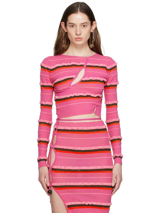 JACQUEMUS JACQUEMUS Le Cardigan Tordu カーディガンの商品画像