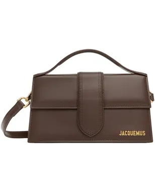 JACQUEMUS Le Raphiaコレクション ブラウン Le Grand Bambino バッグ - サムネイル1