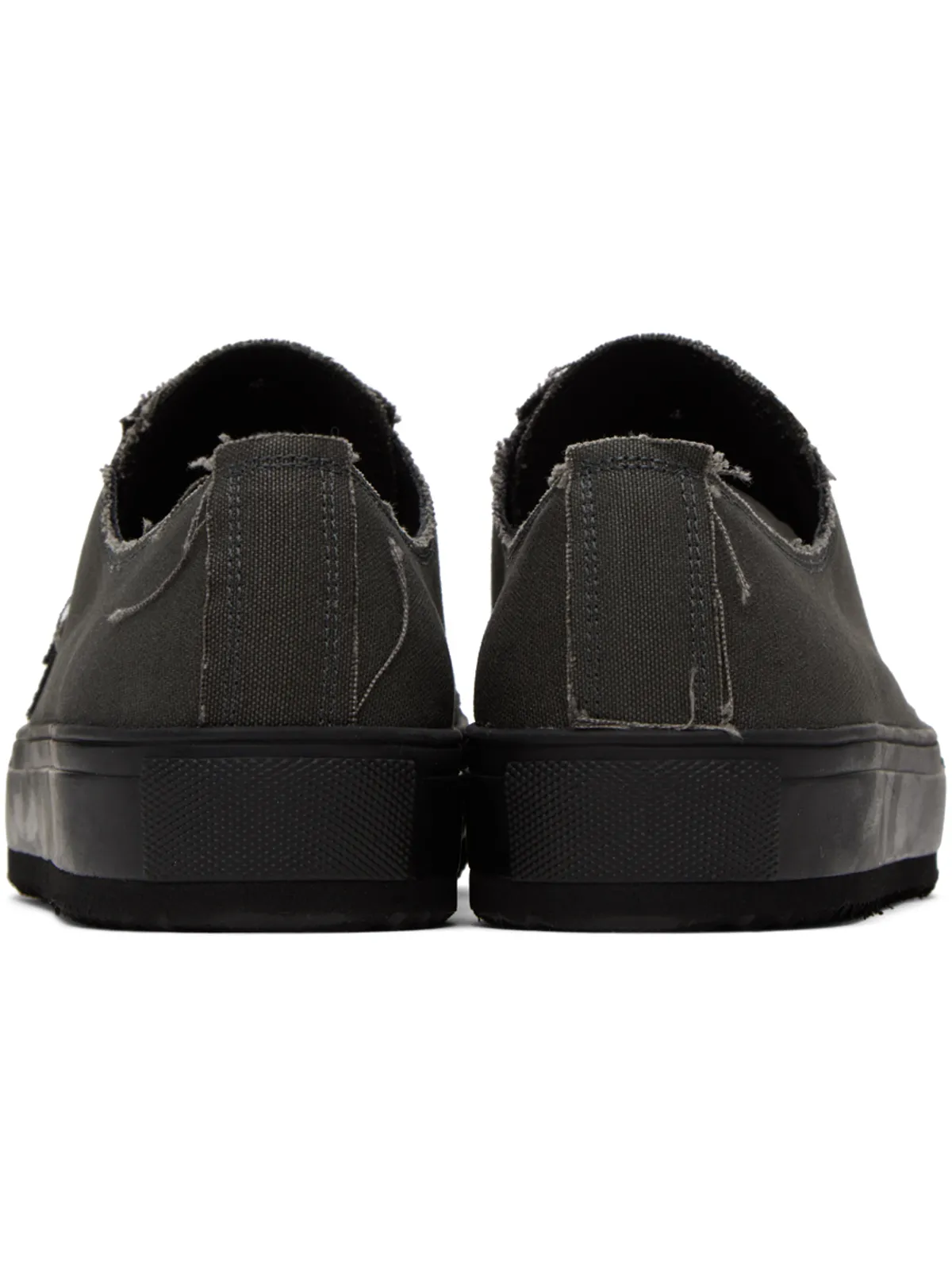 YOHJI YAMAMOTO カットオフ スニーカー - 画像2