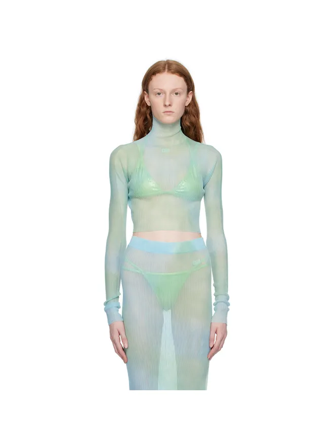 OFF-WHITE OFF-WHITE タイダイ タートルネックの商品画像