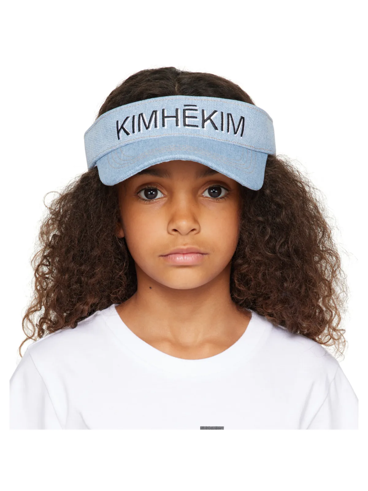 KIMHĒKIM キッズ｜ Sun デニム バイザー - 画像1