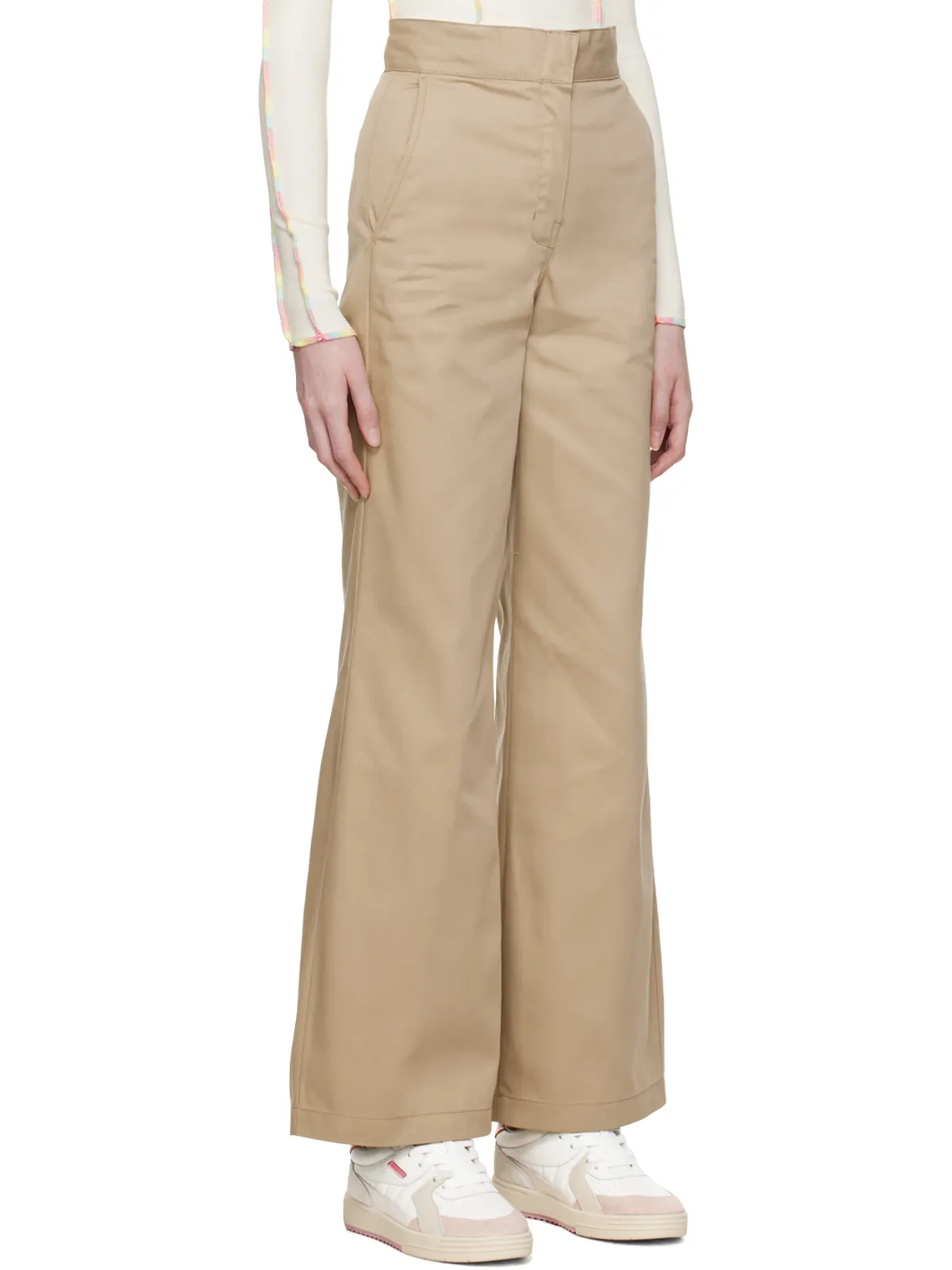 Palm Angels Reversed Waistband トラウザーズ - 画像2