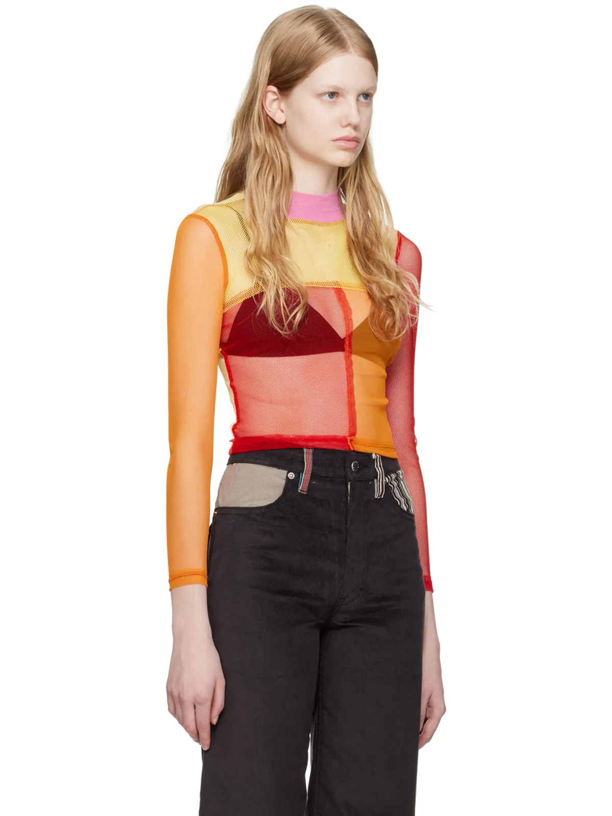 Eckhaus Latta SSENSE限定 タートルネック - 画像2