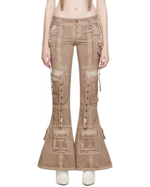 Blumarine ストラップ トラウザーズ - サムネイル1