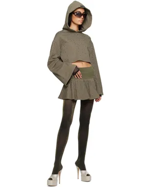 Blumarine ラインストーン ミニスカート - サムネイル4