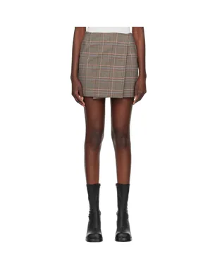 Sportmax グレンプレイド ミニスカート - サムネイル1