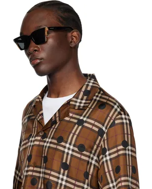 Burberry チェック サングラス - サムネイル4