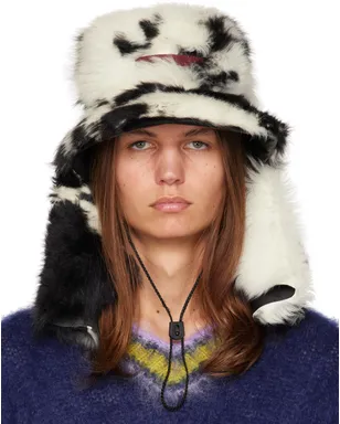 Marni キルティング シアリング ハット - サムネイル1