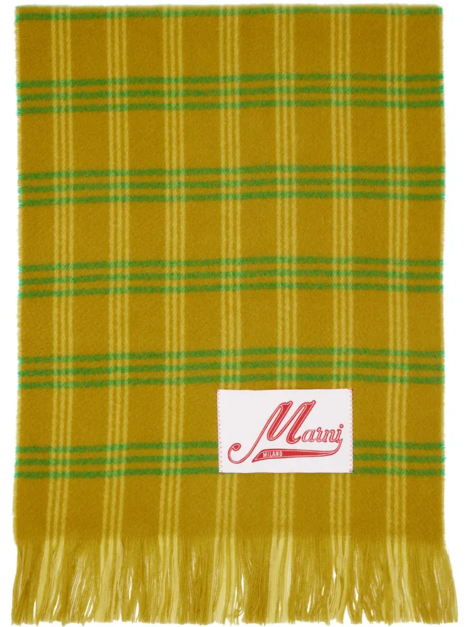 Marni Marni チェック マフラーの商品画像