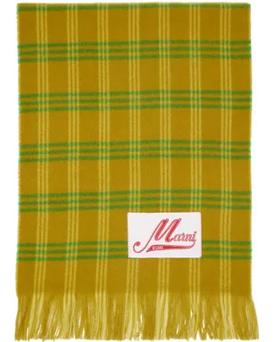 Marni チェック マフラー - サムネイル1