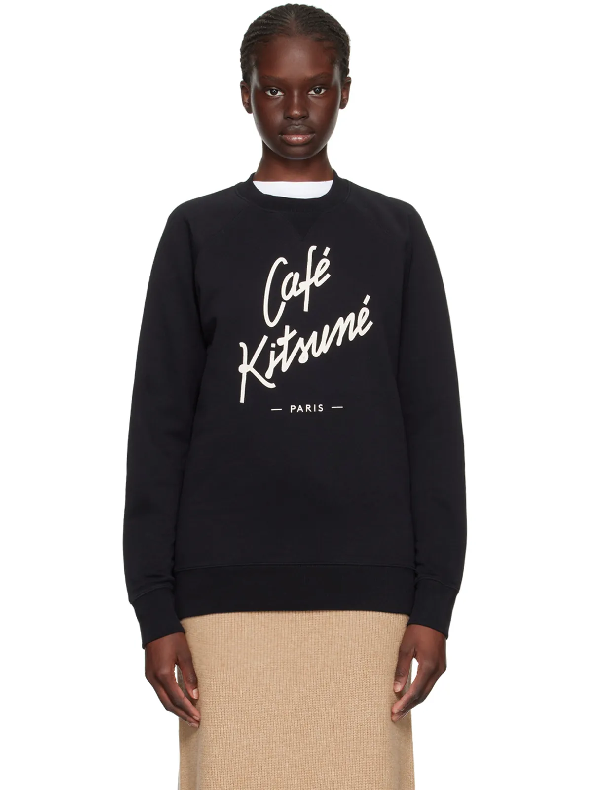 Maison Kitsuné Café Kitsuné スウェットシャツ - 画像1