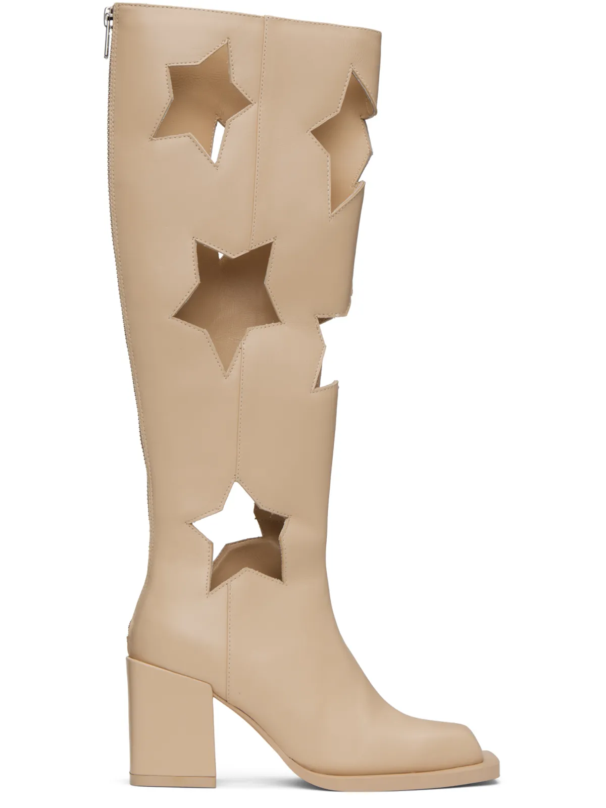 ANDREJ GRONAU SSENSE限定 Star Cut ブーツ - 画像1