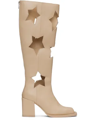 ANDREJ GRONAU SSENSE限定 Star Cut ブーツ - サムネイル1