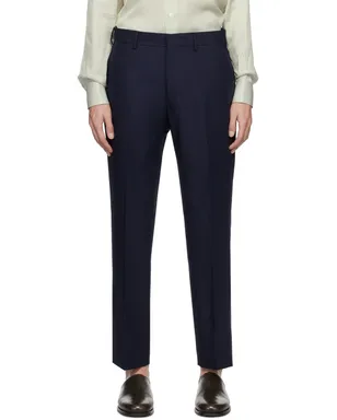 Lardini クリース トラウザーズ - サムネイル1
