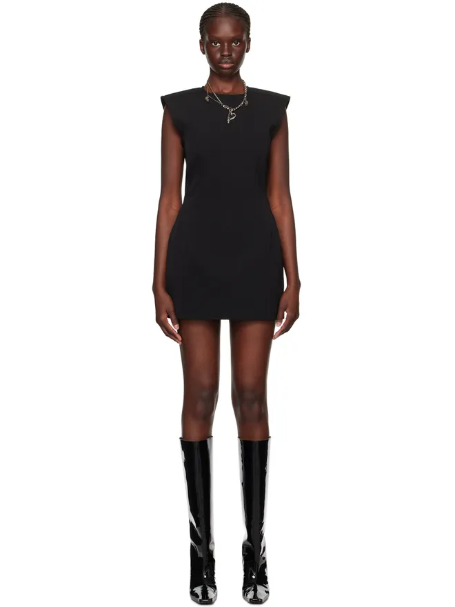 Acne Studios Acne Studios ラウンドネック ミニワンピースの商品画像