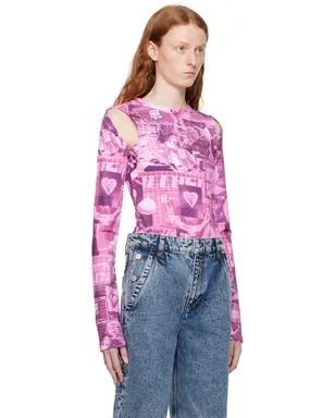 Moschino Jeans グラフィック ボディスーツ - サムネイル2
