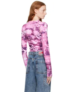 Moschino Jeans グラフィック ボディスーツ - サムネイル3