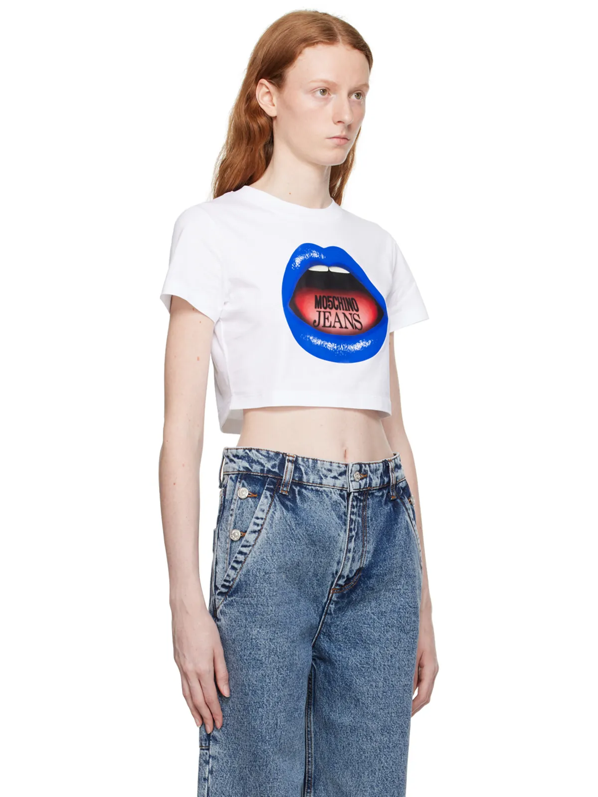 Moschino Jeans グラフィックTシャツ - 画像2
