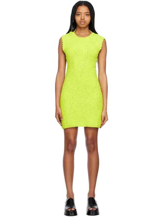 Ganni Ganni オープンバック ミニワンピースの商品画像