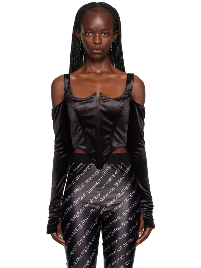Versace Jeans Couture Versace Jeans Couture カットアウト トップスの商品画像
