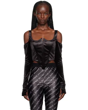 Versace Jeans Couture カットアウト トップス - サムネイル1