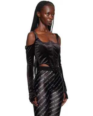 Versace Jeans Couture カットアウト トップス - サムネイル2