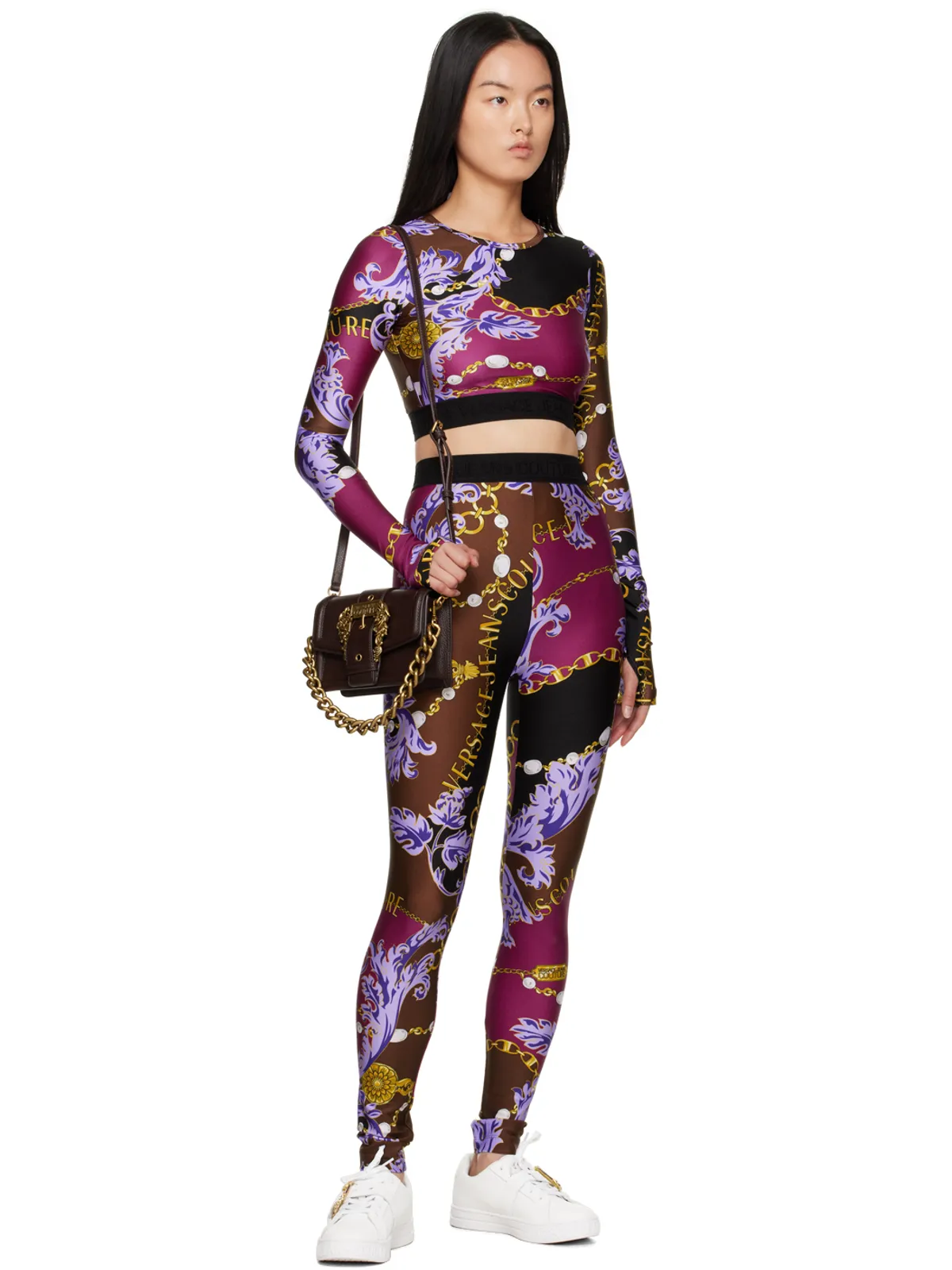 Versace Jeans Couture Chain Couture 長袖トップス - 画像4
