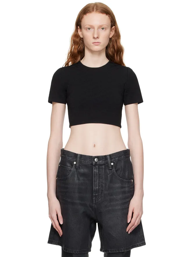 alexanderwang.t alexanderwang.t クロップド Tシャツの商品画像