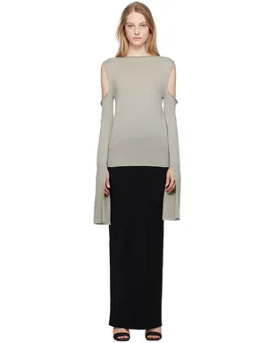 Rick Owens ケープスリーブ セーター - サムネイル1