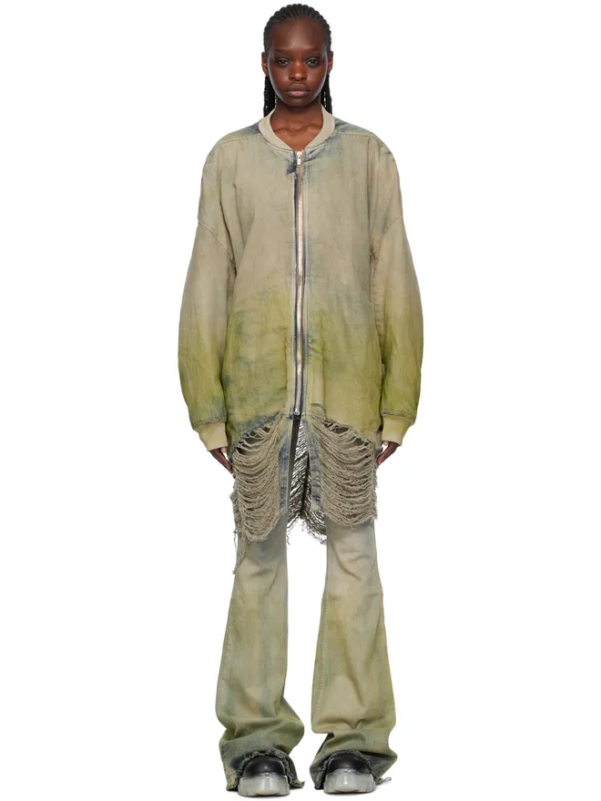 Rick Owens Rick Owens Jumbo Peter デニム ダウン ボンバージャケットの商品画像