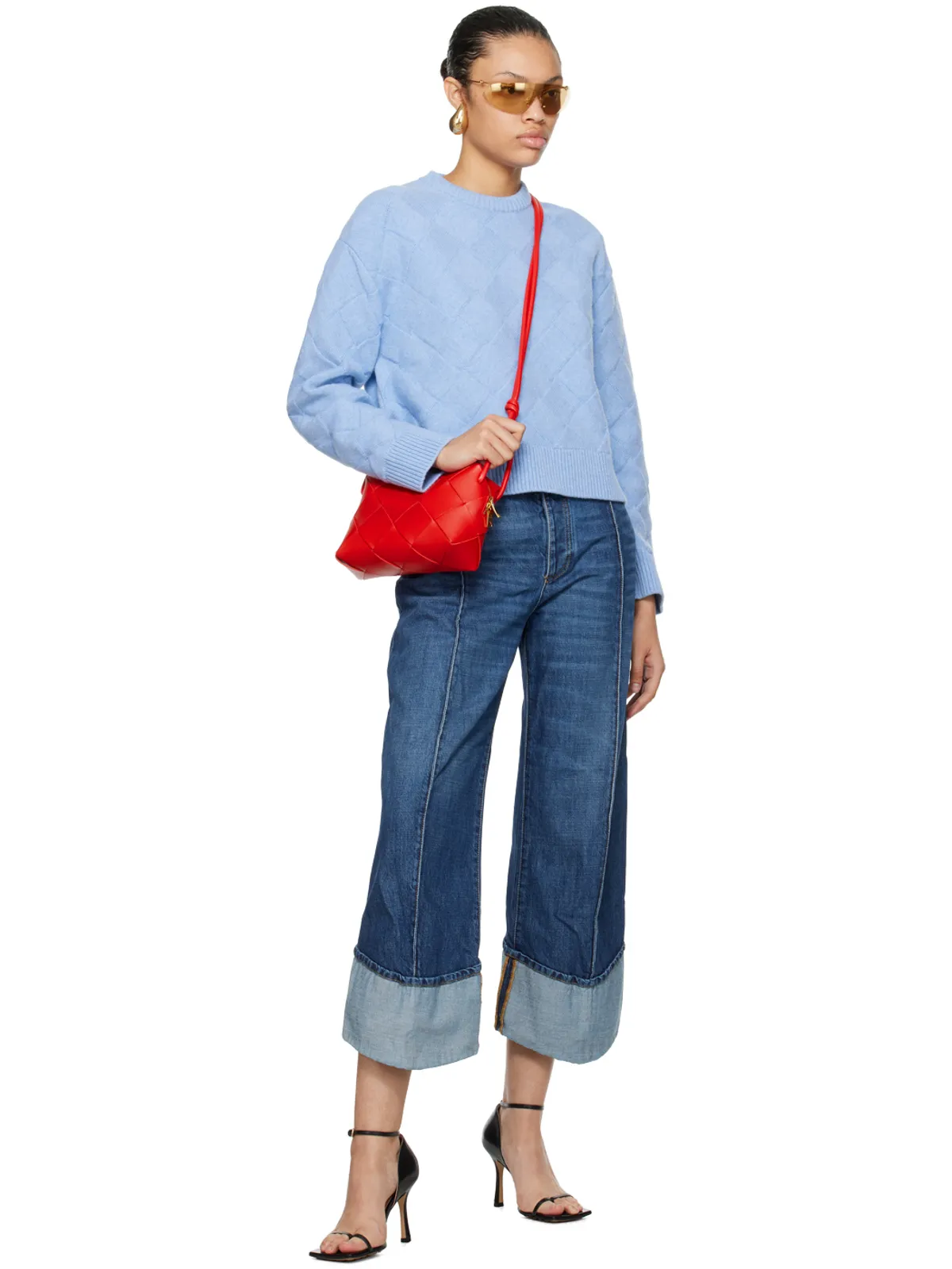 Bottega Veneta スモール Cassette カメラバッグ - 画像4