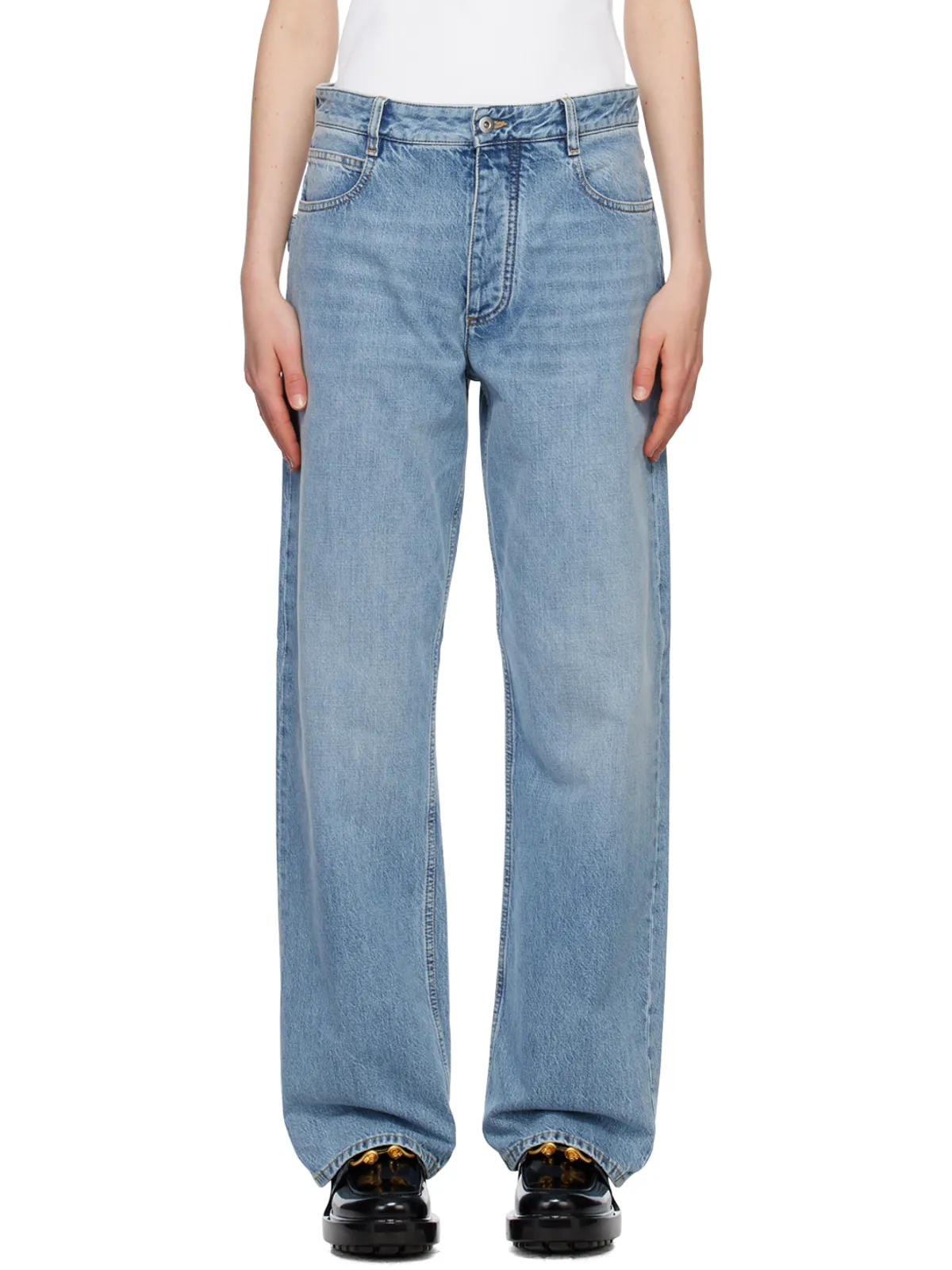 Bottega Veneta ストレートレッグ ジーンズ - 画像1