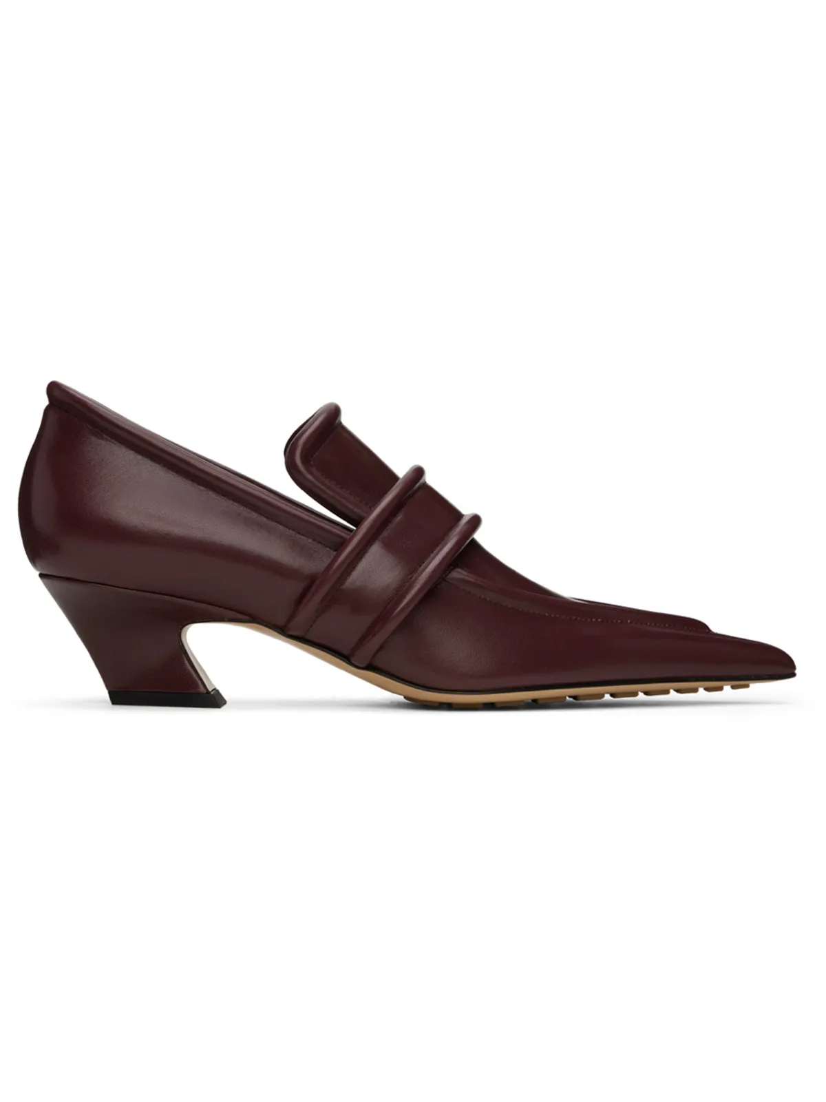 Bottega Veneta バーガンディ Spada ヒール - 画像1