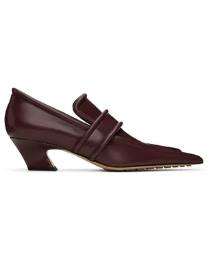 Bottega Veneta バーガンディ Spada ヒール - サムネイル1