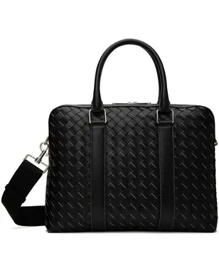Bottega Veneta ミディアム Classic Intrecciato ブリーフケース - サムネイル1